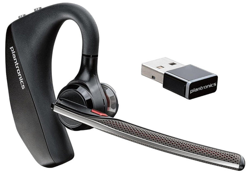 POLY Voyager 5200 UC Active Noise Cancellation Mono Bluetooth Headset with Charging Case - SWIFT PERIPHERALS‎206110-101