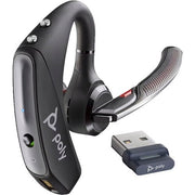 POLY Voyager 5200 UC Active Noise Cancellation Mono Bluetooth Headset with Charging Case - SWIFT PERIPHERALS‎206110-101
