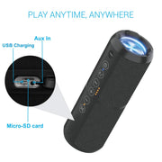 Portronics Breeze II POR - 698 Bluetooth Rechargeable Portable Stereo Speaker with Micro SD Slot and IPx6 Water Resistance - SWIFT PERIPHERALSPOR-698