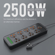 Portronics Power Plate 7 Power Converter with 8 Power Sockets - SWIFT PERIPHERALSPOR-1473