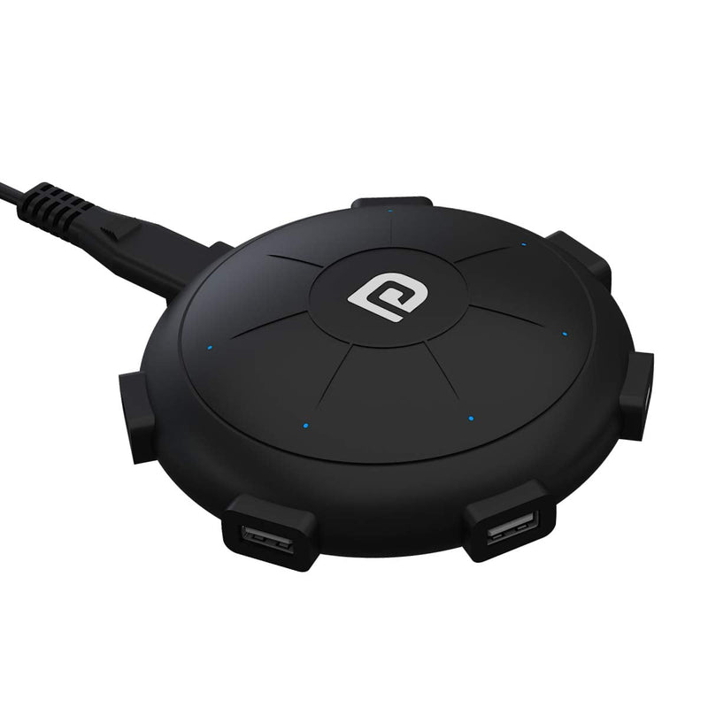 Portronics UFO Pro 60W Multi - Device Charging Station USB Hub with Six Ports and Fast charging - SWIFT PERIPHERALSPOR-1094