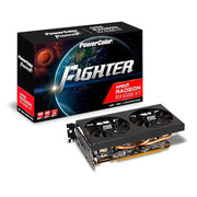 PowerColor Fighter Radeon RX 6500 XT 8GB GDDR6 64 - bit Graphics Card - SWIFT PERIPHERALSAXRX-6500XT-8GBD6-DH-OC