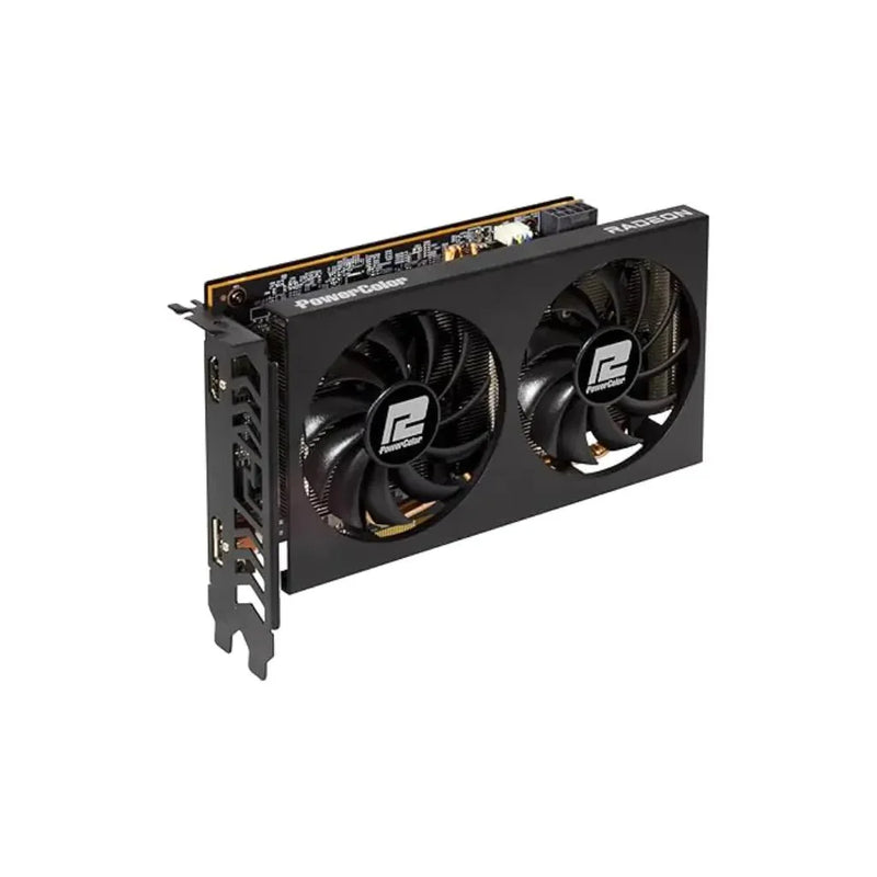 PowerColor Fighter Radeon RX 6500 XT 8GB GDDR6 64 - bit Graphics Card - SWIFT PERIPHERALSAXRX-6500XT-8GBD6-DH-OC