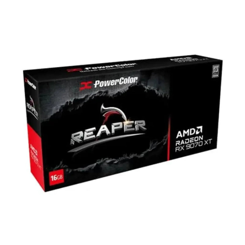 PowerColor Reaper Radeon RX 9070 XT 16GB GDDR6 Graphics Card - SWIFT PERIPHERALSRX9070XT-16G-A