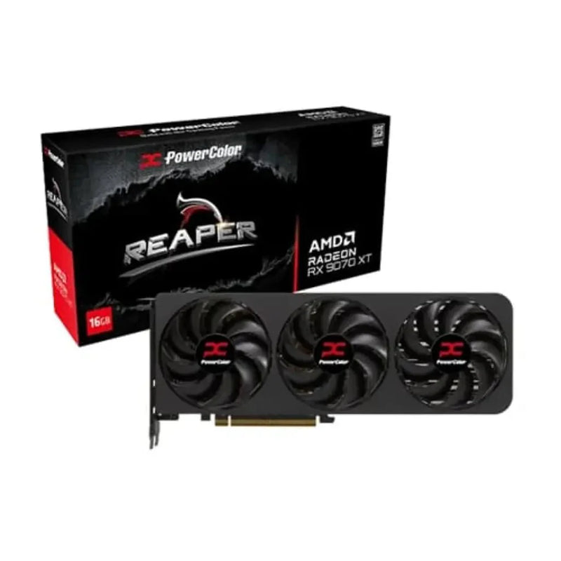 PowerColor Reaper Radeon RX 9070 XT 16GB GDDR6 Graphics Card - SWIFT PERIPHERALSRX9070XT-16G-A