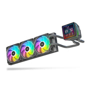 PROLAB AI360 LCD AIO LIQUID COOLER ARGB BLACK - SWIFT PERIPHERALS1094456