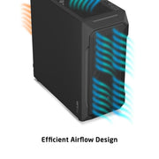 PROLAB DESIGN AI628 WORKSTATION COMPUTER CASE BLACK - SWIFT PERIPHERALS1094491