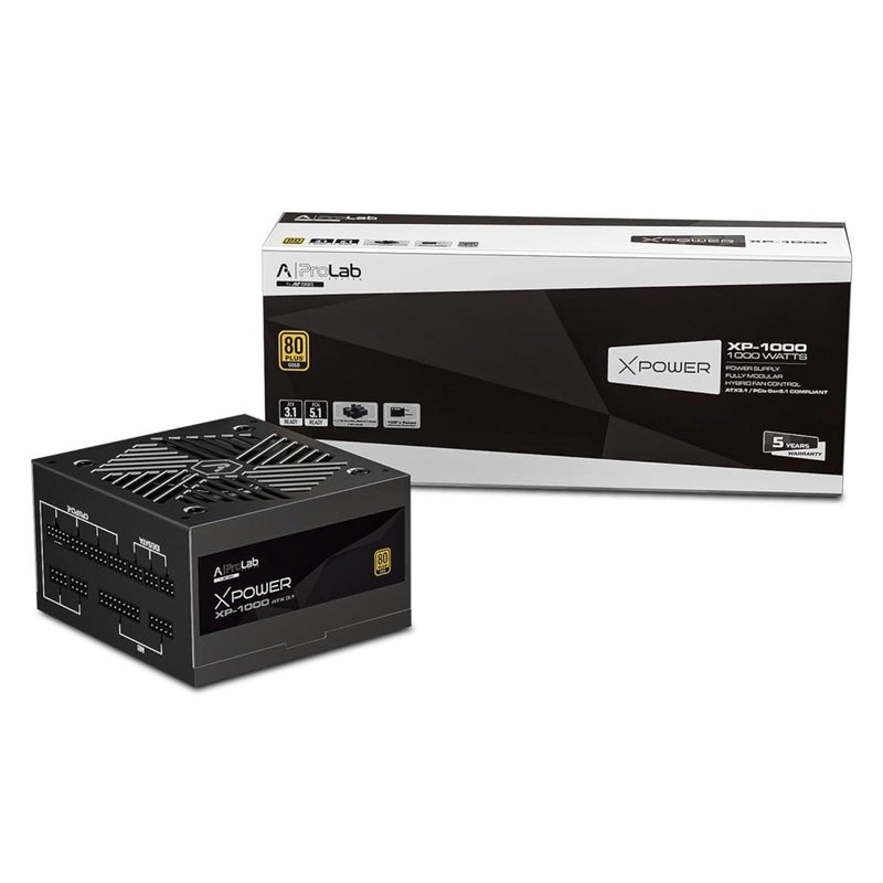 PROLAB DESIGN XPOWER XP - 1000 POWER SUPPLY UNIT ATX 3.1 - SWIFT PERIPHERALS1092874
