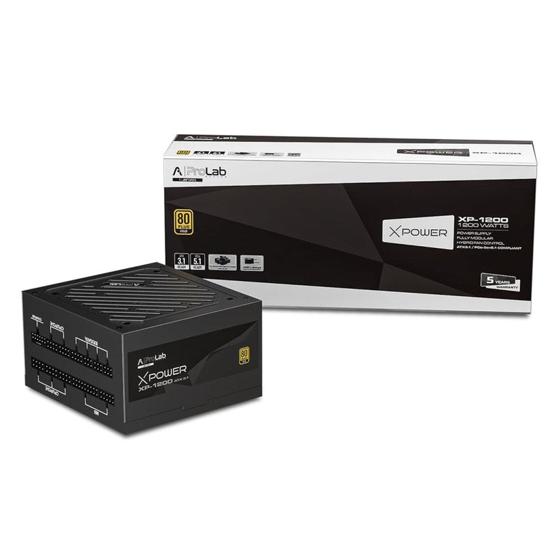 PROLAB DESIGN XPOWER XP - 1200 POWER SUPPLY UNIT ATX 3.1 - SWIFT PERIPHERALS1092875