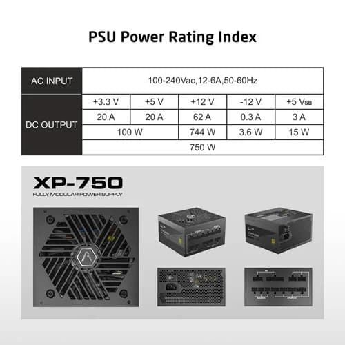 PROLAB DESIGN XPOWER XP - 750 POWER SUPPLY UNIT - SWIFT PERIPHERALSPLDN0001