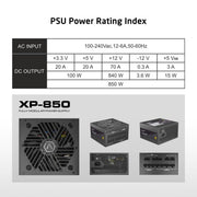 PROLAB DESIGN XPOWER XP - 850 POWER SUPPLY UNIT - SWIFT PERIPHERALSPLDN0002