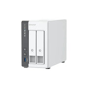 QNAP TS - 216G Quad Core 2 Bay 2.5GbE Desktop Network Attached Storage - White - SWIFT PERIPHERALSTS-216G
