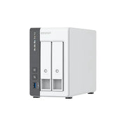 QNAP TS - 216G Quad Core 2 Bay 2.5GbE Desktop Network Attached Storage - White - SWIFT PERIPHERALSTS-216G