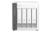 QNAP TS - 433 - 4G 4 BAY NAS WITH QUAD - CORE PROCESSOR, 4 GB DDR4 RAM AND 2.5GBE + GBE LAN NETWORK (DISKLESS) WHITE - SWIFT PERIPHERALS1085230