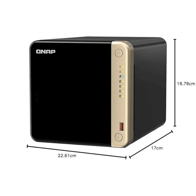 QNAP TS - 464 - 8G Quad Core 4 Bay NAS Network Attached Storage Enclosure - SWIFT PERIPHERALSTS-464-8G