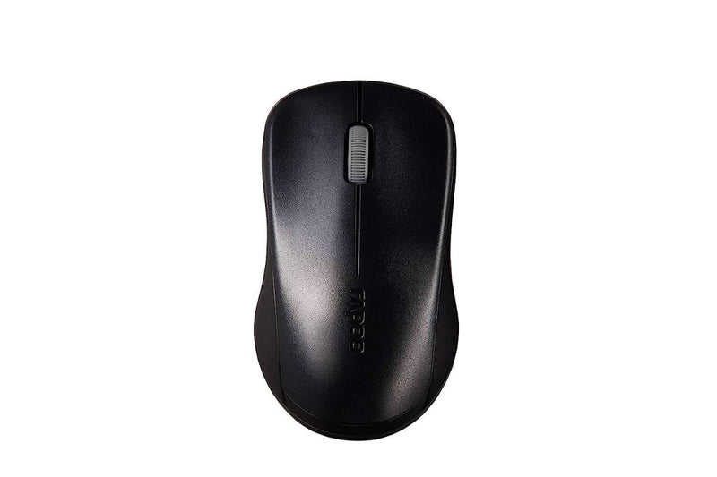 RAPOO 3KEY 1620 WIRELESS MOUSE BLACK - SWIFT PERIPHERALS104710