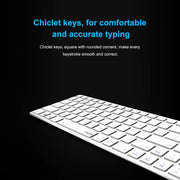 RAPOO 9300M SILENT MULTI - MODE WIRELESS KEYBOARD AND MOUSE COMBO WHITE/BLACK - SWIFT PERIPHERALS105154
