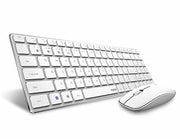 RAPOO 9300M SILENT MULTI - MODE WIRELESS KEYBOARD AND MOUSE COMBO WHITE/BLACK - SWIFT PERIPHERALS105154