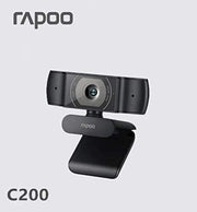 RAPOO C200 720P HD USB BLACK WEBCAM - SWIFT PERIPHERALS104711