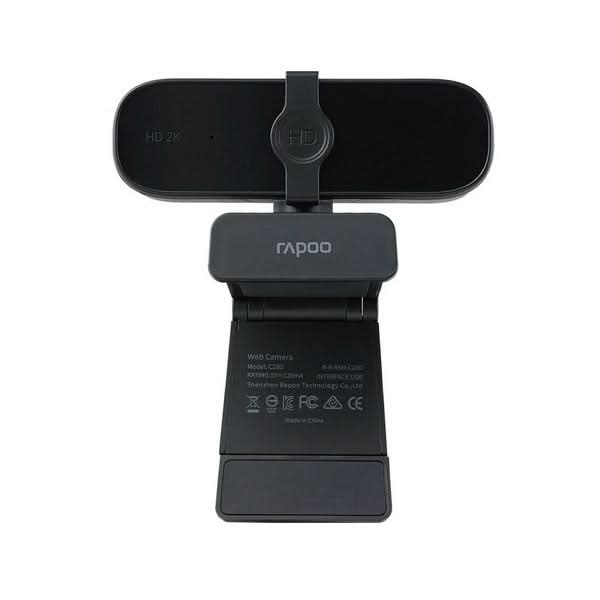 RAPOO C280 WEBCAM USB HD 2KSUPPORT CAMERA BUILT - IN - SWIFT PERIPHERALS105153