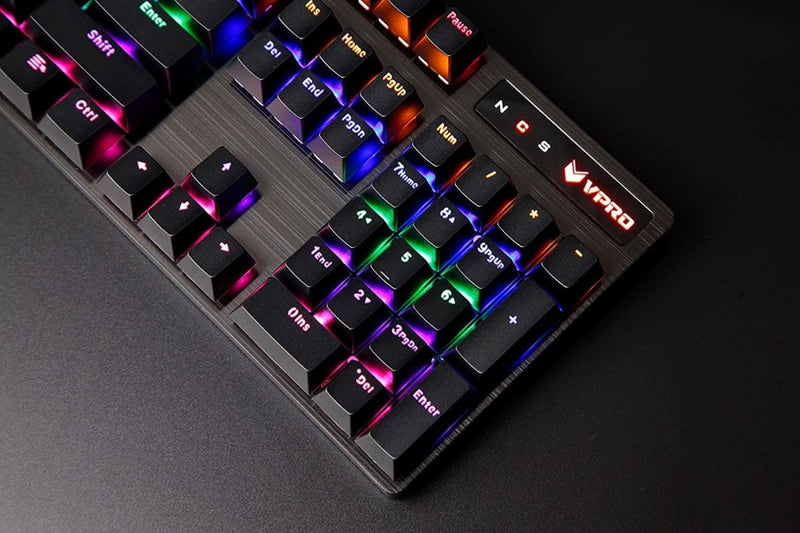 RAPOO GK500 MECHANICAL GAMING KEYBOARD BLUE SWITCHES (BLACK) - SWIFT PERIPHERALS105469