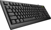 RAPOO NK1800 SPILL RESISTANCE WIRED USB KEYBOARD - SWIFT PERIPHERALS104707