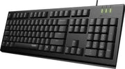 RAPOO NK1800 SPILL RESISTANCE WIRED USB KEYBOARD - SWIFT PERIPHERALS104707