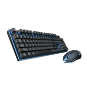 RAPOO V100S ADJUSTABLE BACKLIT GAMING KEYBOARD & OPTICAL GAMING MOUSE COMBO - SWIFT PERIPHERALS104170