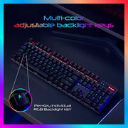 RAPOO V500 PRO MECHANICAL GAMING KEYBOARD (BLACK) - SWIFT PERIPHERALS104171