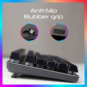 RAPOO V500 PRO MECHANICAL GAMING KEYBOARD (BLACK) - SWIFT PERIPHERALS104171