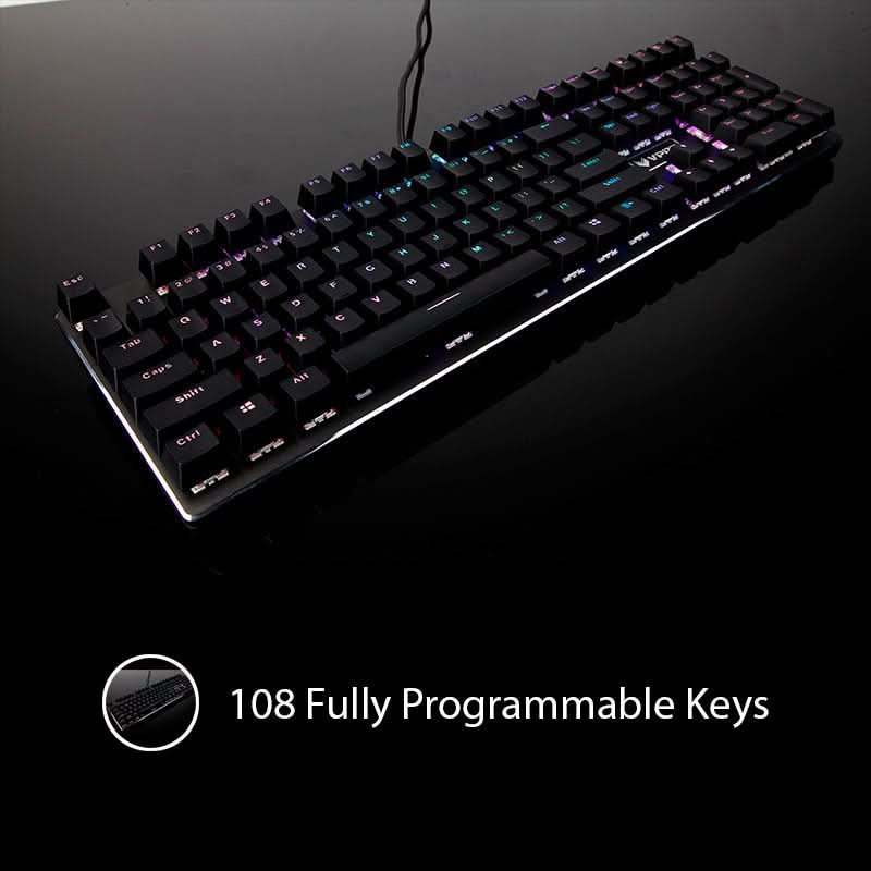 RAPOO V700 RGB MECHANICAL GAMING KEYBOARD - SWIFT PERIPHERALS104172