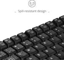 RAPOO X1800 WIRELESS KEYBOARD AND MOUSE COMBO - SWIFT PERIPHERALS105151