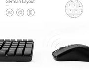 RAPOO X1800 WIRELESS KEYBOARD AND MOUSE COMBO - SWIFT PERIPHERALS105151