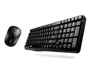 RAPOO X1800S WIRELESS KEYBOARD AND MOUSE COMBO BLACK - SWIFT PERIPHERALS104709