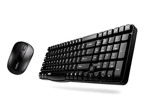 RAPOO X1800S WIRELESS KEYBOARD AND MOUSE COMBO BLACK - SWIFT PERIPHERALS104709