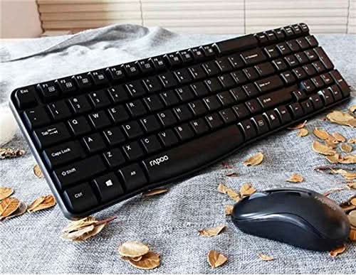 RAPOO X1800S WIRELESS KEYBOARD AND MOUSE COMBO BLACK - SWIFT PERIPHERALS104709