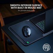 RAZER 17.3" PROTECTIVE LAPTOP SLEEVE: SCRATCH & WATER - RESISTANT - PADDED INTERIOR LINING - SNAG - FREE VELCRO - FLIP - OUT MOUSE MAT - CLASSIC BLACK (RC21 - 01590100 - R3M1) - SWIFT PERIPHERALS1094226