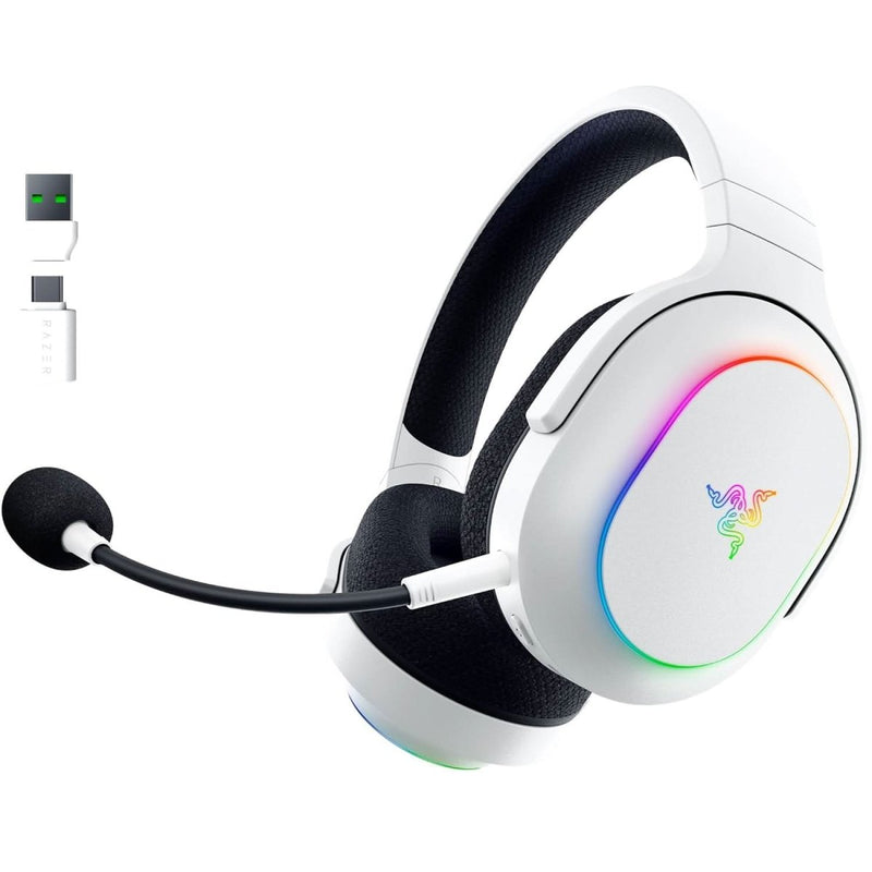 RAZER BARRACUDA X CHROMA - WIRELESS MULTI - PLATFORM GAMING AND MOBILE HEADSET - WHITE RZ04 - 05220200 - R3M1 - SWIFT PERIPHERALS1094213
