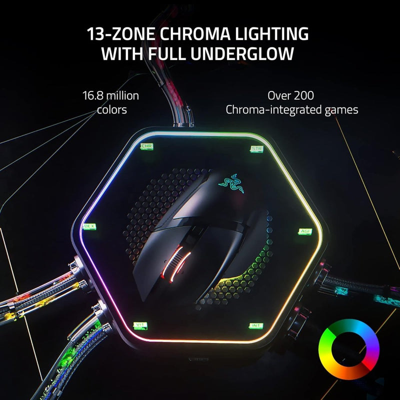 RAZER BASILISK V3 - ERGONOMIC WIRED GAMING MOUSE RZ01 - 04000100 - R3M1 - SWIFT PERIPHERALS1082759