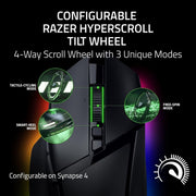 RAZER BASILISK V3 PRO 35K - ERGONOMIC WIRELESS GAMING MOUSE RZ01 - 05240100 - R3A1 - SWIFT PERIPHERALS
