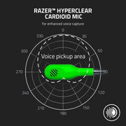 RAZER BLACKSHARK V2 X - WIRED GAMING HEADSET - GREEN RZ04 - 03240600 - R3M1 - SWIFT PERIPHERALS1092590
