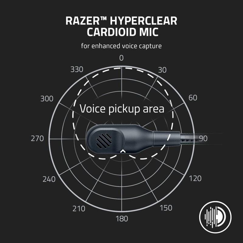 RAZER BLACKSHARK V2 X - WIRED GAMING HEADSET - WHITE RZ04 - 03240700 - R3M1 - SWIFT PERIPHERALS1092582