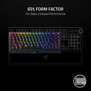 RAZER BLACKWIDOW V3 MINI HYPERSPEED - 65% WIRELESS MECHANICAL GAMING KEYBOARD (GREEN SWITCH) RZ03 - 03891400 - R3M1 - SWIFT PERIPHERALS1082770