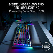 RAZER BLACKWIDOW V4 - MECHANICAL GAMING KEYBOARD (GREEN SWITCH) RZ03 - 04690100 - R3M1 - SWIFT PERIPHERALS1094199