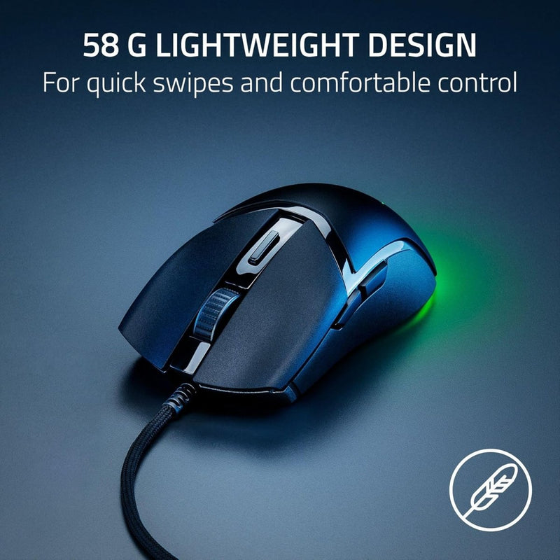RAZER COBRA - CUSTOMIZABLE GAMING MOUSE RZ01 - 04650100 - R3M1 - SWIFT PERIPHERALS1089383