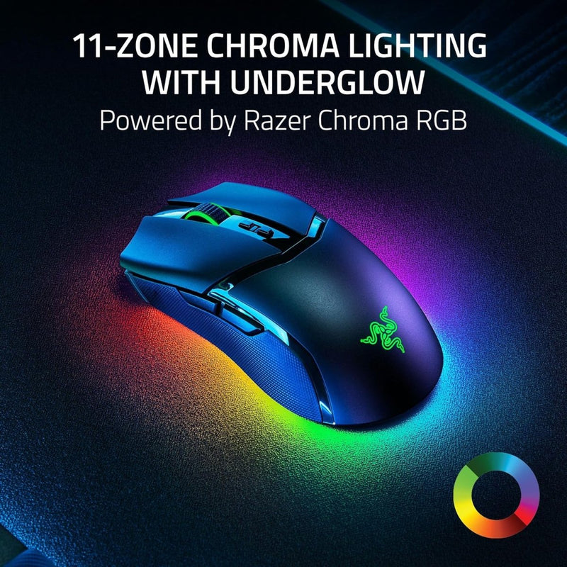 RAZER COBRA PRO - AMBIDEXTROUS WIRELESS GAMING MOUSE RZ01 - 04660100 - R3A1 - SWIFT PERIPHERALS1094196