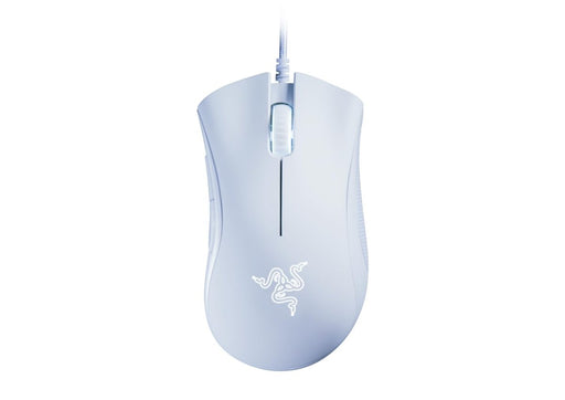 RAZER DEATHADDER ESSENTIAL WHITE EDITION - ERGONOMIC WIRED GAMING MOUSE RZ01 - 03850200 - R3M1 - SWIFT PERIPHERALS1092581