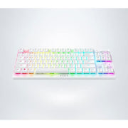 RAZER DEATHSTALKER V2 PRO TENKEYLESS - WIRELESS LOW PROFILE OPTICAL GAMING KEYBOARD (LINEAR RED SWITCH) - WHITE RZ03 - 04373500 - R3M1 - SWIFT PERIPHERALS1094214