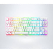 RAZER DEATHSTALKER V2 PRO TENKEYLESS - WIRELESS LOW PROFILE OPTICAL GAMING KEYBOARD (LINEAR RED SWITCH) - WHITE RZ03 - 04373500 - R3M1 - SWIFT PERIPHERALS1094214