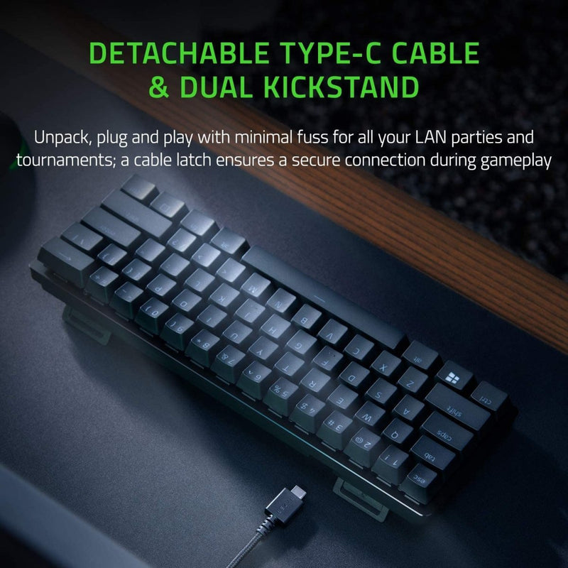 RAZER HUNTSMAN MINI PURPLE SWITCH GAMING KEYBOARD RZ03 - 03390100 - R3M1 - SWIFT PERIPHERALS104586